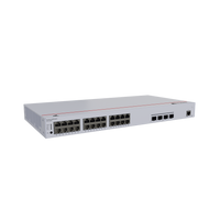 Switch de Distribución/Core Gigabit Administrable PoE Capa 3 / 24 puertos 10/100/1000 Mbps (PoE) / 4 Puertos 10GE SFP+ Uplink / ERPS / Rutas Estáticas / iStack / PoE Perpetuo / 400W / Administración Nube Gratis