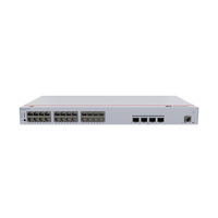 Switch de Distribución/Core Gigabit Administrable PoE Capa 3 / 24 puertos 10/100/1000 Mbps (PoE) / 4 Puertos 10GE SFP+ Uplink / ERPS / Rutas Estáticas / iStack / PoE Perpetuo / 400W / Administración Nube Gratis