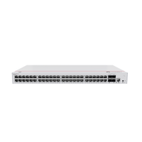 Switch de Distribución/Core Gigabit Administrable  Capa 3 / 48 puertos 10/100/1000 Mbps  / 4 Puertos 10GE SFP+ Uplink / ERPS / Rutas Estáticas / iStack / Administración Nube Gratis