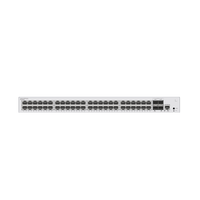 Switch de Distribución/Core Gigabit Administrable  Capa 3 / 48 puertos 10/100/1000 Mbps  / 4 Puertos 10GE SFP+ Uplink / ERPS / Rutas Estáticas / iStack / Administración Nube Gratis