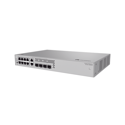Switch de Acceso eKit Administrable  / Capa 2+ / 6 Puertos PoE+ Gigabit + 2 Puertos PoE+ Multi-Gigabit (2.5 Gbps) + 2 Puertos Gigabit + 2 Puertos SFP + 2 Puertos SFP+ / PoE Perpetuo / Presupuesto PoE 128 W / Sin licenciamiento