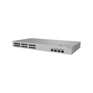 Switch de Acceso Gigabit Administrable PoE Capa 2+ / 24 puertos 10/100/1000 Mbps (PoE) / 4 Puertos 2.5GE SFP Uplink  / ERPS / Rutas Estáticas / PoE Perpetuo / 400 W / Administración Nube Gratis