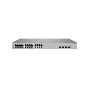 Switch de Acceso eKit Administrable / Capa 2+ / 24 Puertos PoE+ Gigabit + 2 Puertos SFP(2.5 Gbps) + 2 Puertos SFP+(10 Gbps) / PoE Perpetuo / Presupuesto PoE 400 W / Sin licenciamiento