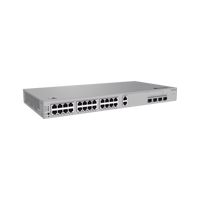 Switch Gigabit Administrable PoE Capa 3 / 24 Puertos 10/100/1000 Mbps (22 PoE) / 2 Puertos 2.5GE (PoE) combo 2 Puertos SFP 2.5GE /2 Puertos SFP+ 10GE / 400W / PoE Perpetuo / iStack / Administración Nube Gratis