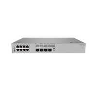 Switch de Acceso Gigabit Administrable PoE Capa 2+ / 8 puertos 10/100/1000 Mbps (PoE) / 2 Puertos 2.5GE SFP + 2 Puertos 10GE SFP+ Uplink  / ERPS / Rutas Estáticas / PoE Perpetuo / 128 W / Administración Nube Gratis