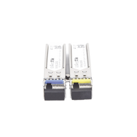 Transceptores MiniGbic SFP 1.25G LC WDM para fibra Mono Modo 20 Kms