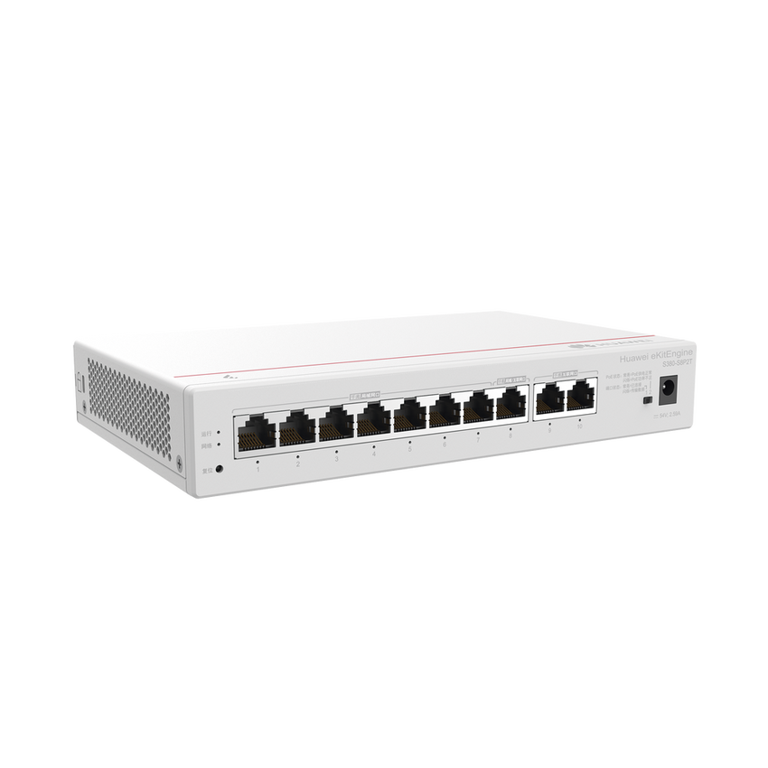 Router eKit / 2 Puertos WAN Gigabit / 1 Puerto LAN/WAN Gigabit  / 7 Puertos PoE LAN Gigabit / Presupuesto PoE 124 W / Rendimiento de 2 Gbps / Controlador (64 APs) / Hasta 250 clientes / Libre de licenciamiento