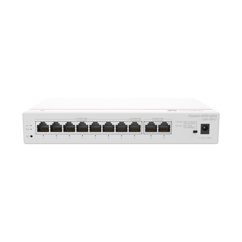 Router eKit / 2 Puertos WAN Gigabit / 1 Puerto LAN/WAN Gigabit  / 7 Puertos PoE LAN Gigabit / Presupuesto PoE 124 W / Rendimiento de 2 Gbps / Controlador (64 APs) / Hasta 250 clientes / Libre de licenciamiento
