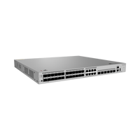 Switch Empresarial Core Gigabit Administrable  Capa 3 / 24 puertos 1GE SFP ( Combo con 8 Puertos 10/100/1000 Mbps) / 4 Puertos 10GE SFP+ Uplink / 2 Puertos 10GE SFP+ (Stack) / ERPS / Ruteo Dinámico (RIP, OSPF, IS-IS y BGP)  / iStack / Administraci&