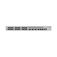 Switch Empresarial Core Gigabit Administrable  Capa 3 / 24 Puertos 10/100/1000 Mbps / 4 Puertos 10GE SFP+ Uplink / 2 Puertos 10GE SFP+ (Stack) / ERPS / Ruteo Dinamico (RIP, OSPF, IS-IS y BGP)  / iStack / Administración Nube Gratis