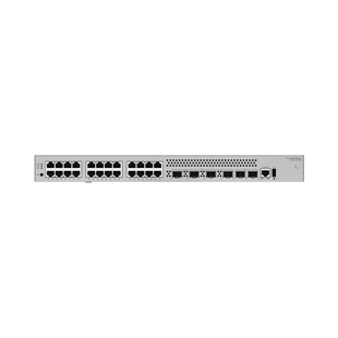 Switch Empresarial Core Gigabit Administrable  Capa 3 / 24 Puertos 10/100/1000 Mbps / 4 Puertos 10GE SFP+ Uplink / 2 Puertos 10GE SFP+ (Stack) / ERPS / Ruteo Dinamico (RIP, OSPF, IS-IS y BGP)  / iStack / Administración Nube Gratis