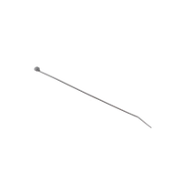 Cincho de Nylon 6.6 StrongHold™, 160mm largo x 2.5mm ancho, Color Negro, Exterior Resistente a Rayos UV, Paquete de 100pz