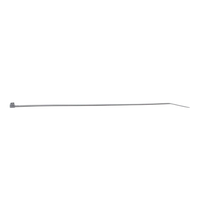 Cincho de Nylon 6.6 StrongHold™, 160mm largo x 2.5mm ancho, Color Negro, Exterior Resistente a Rayos UV, Paquete de 100pz