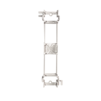 Bracket para Montaje de Regleta S66, Acepta 1 regleta M150, 6 conectores de 25 pares