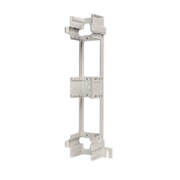 Bracket para Montaje de Regleta S66, Acepta 1 regleta M150, 6 conectores de 25 pares