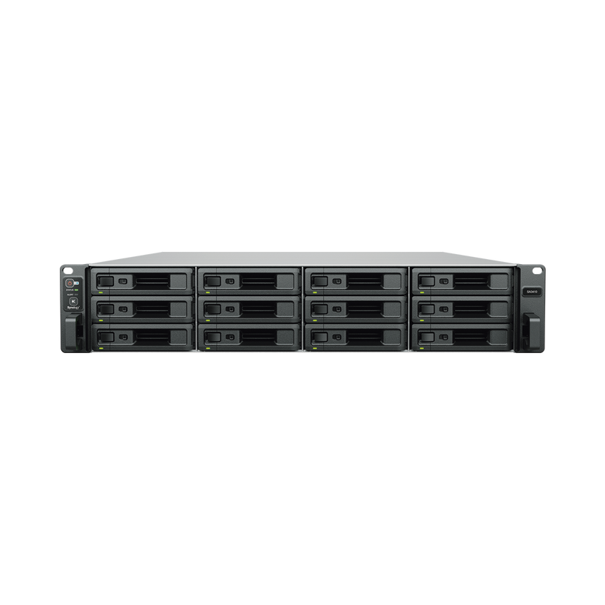 Servidor NAS para rack de 12 bahías / Expandible hasta 180 bahías / Hasta 1,536 TB