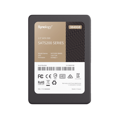 3840 GB SSD , diseñada para Synology NAS