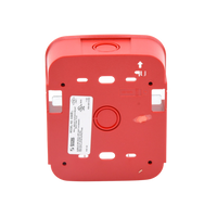 Caja de Montaje en Pared, para Sirena, Color Rojo, Nuevo Diseño Moderno y Elegante