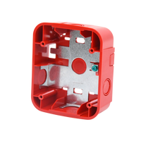 Caja de Montaje en Pared, para Sirena, Color Rojo, Nuevo Diseño Moderno y Elegante