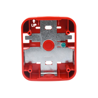 Caja de Montaje en Pared, para Sirena, Color Rojo, Nuevo Diseño Moderno y Elegante