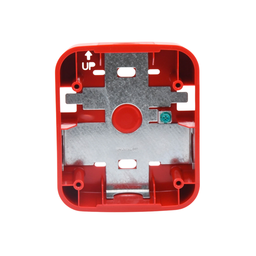 Caja de Montaje en Pared, para Sirena, Color Rojo, Nuevo Diseño Moderno y Elegante