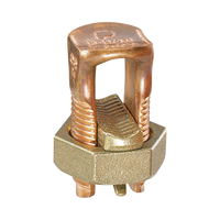 Conector Mecánico de Puesta a Tierra, de Cobre, Para Cables de Calibre 8 a 4 AWG