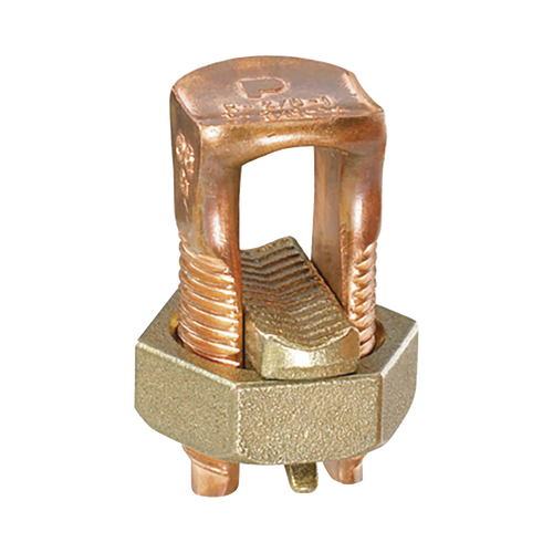 Conector Mecánico de Puesta a Tierra, de Cobre, Para Cables de Calibre 8 a 4 AWG