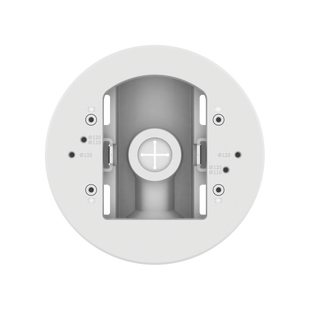 Montaje adaptador para instalacion en poste de camaras Domo y Bala serie X o P marca Hanwha
