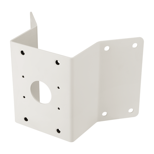 Adaptador de esquina compatible con montaje de pared SBP-300WM1, para domos fijos y PTZ Wisenet en interior o exterior