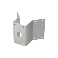 Adaptador para esquina de Acero Inoxidable para montajes Hanwha