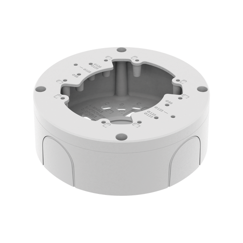 Caja de conexion para tipo Domo y Flat-eye Hanwha  QNE-8011R, QNE-8021R, QND-6011, QNV-C8083R, QNV-C9083R