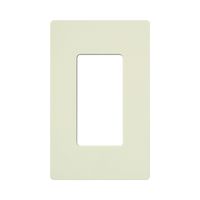 Tapa 1 espacio, de pared, color tipo galleta Satin