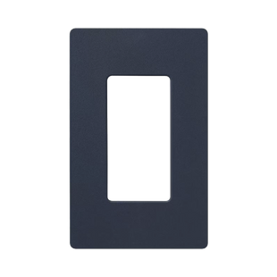 Placa de pared 1 espacio, para atenuador (dimmer), apagador ó control remoto inalámbrico LUTRON.