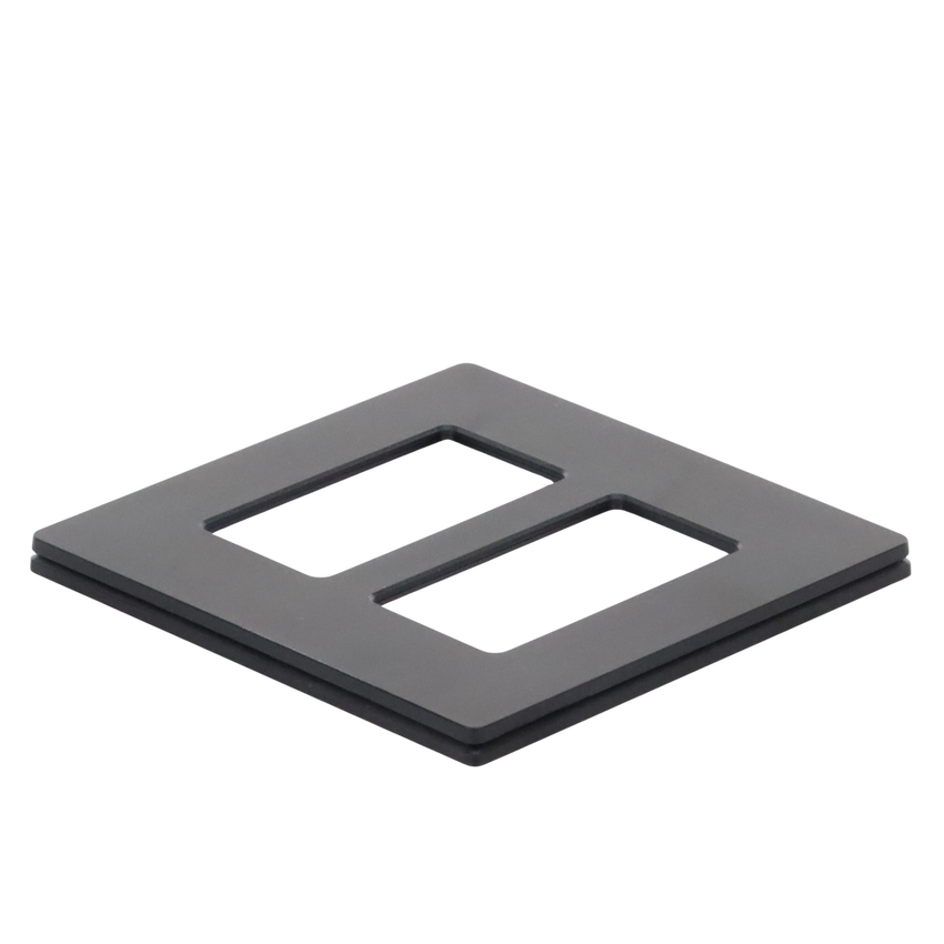 TAPA P/SWITCH /DIMMER 2 ESPACIOS