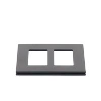 TAPA P/SWITCH /DIMMER 2 ESPACIOS