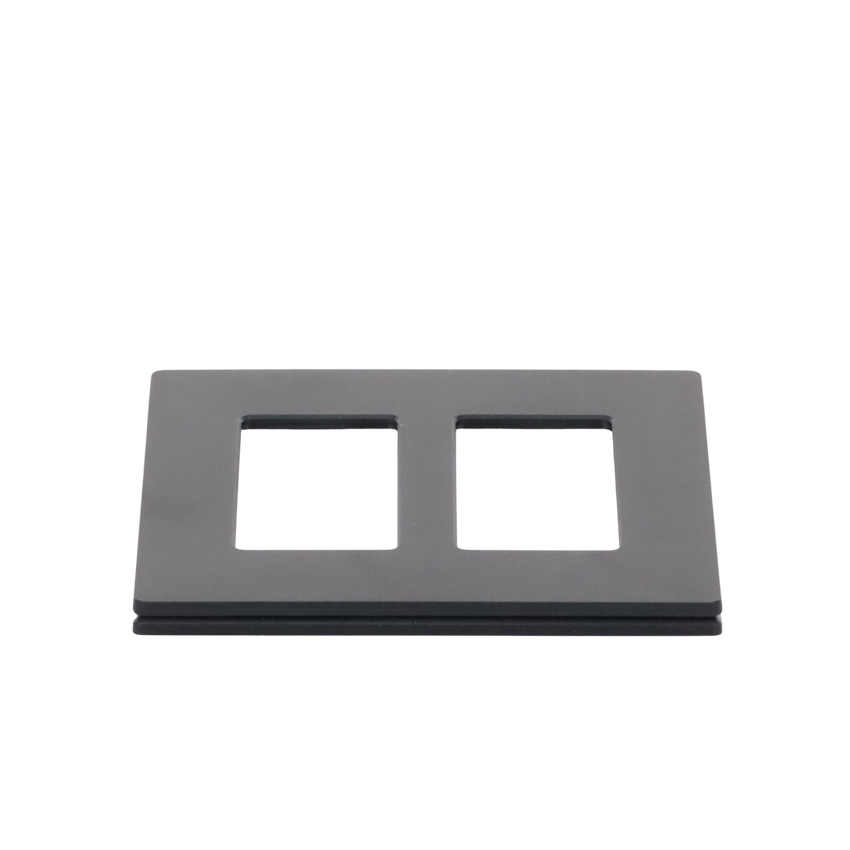 TAPA P/SWITCH /DIMMER 2 ESPACIOS