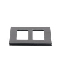 TAPA P/SWITCH /DIMMER 2 ESPACIOS