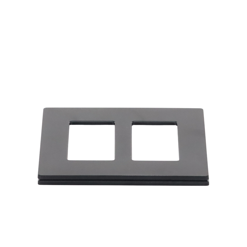 TAPA P/SWITCH /DIMMER 2 ESPACIOS