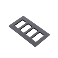 PLACA DE PARED 4 ESPACIOS