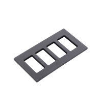 PLACA DE PARED 4 ESPACIOS
