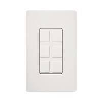 Caja de pared para contactos varios, 6 mini espacios.