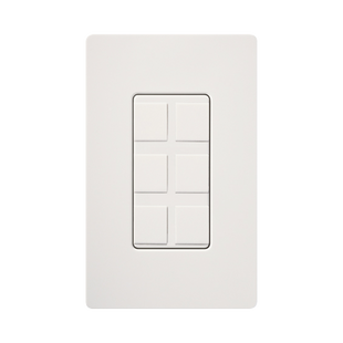 Caja de pared para contactos varios, 6 mini espacios.