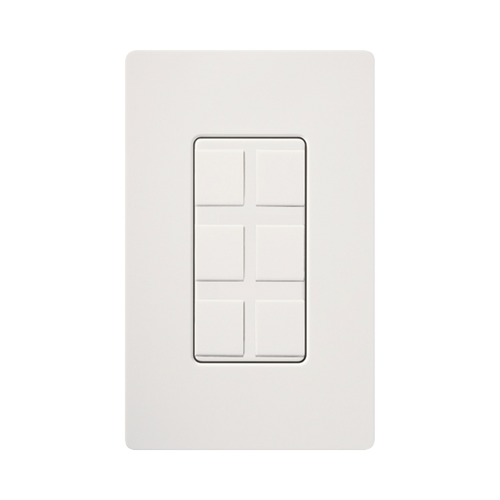 Caja de pared para contactos varios, 6 mini espacios.