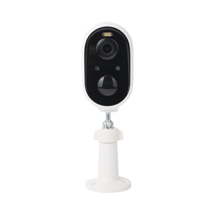 Cámara IP de Batería (Gran Angular) 3 Megapixel | WiFi | Audio Bidireccional | Batería Recargable 5200 mAh | IP65 |Exterior con Protección|  Estadísticas de Energía | Detección de Humanos | Incluye Panel So