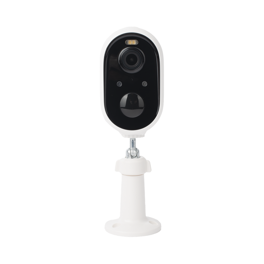 Cámara IP de Batería (Gran Angular) 3 Megapixel | WiFi | Audio Bidireccional | Batería Recargable 5200 mAh | IP65 |Exterior con Protección|  Estadísticas de Energía | Detección de Humanos | Incluye Panel So