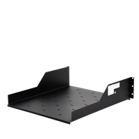 Charola para Rack de 19", 50 cm de Profundidad, 3UR. Capacidad carga: 30 Kg