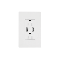 Receptáculo 15 A con puerto USB