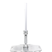 Antena Omnidireccional en 2.4 GHz, Rango de Frecuencias (2.3 - 2.5 GHz), Ganancia de 10 dBi, Doble Polaridad MIMO 2x2, Incluye Jumpers