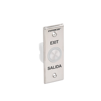 Botón de Salida con Aro Iluminado Color Verde y Rojo / IP65 / Buzzer / Función Toggle (Enclavado) / Temporizador  / Relevador NC/NO/ Uso Exterior e Interior.