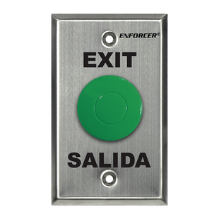 Botón Tipo Hongo / Color Verde / Relevador  NO, NC, COM